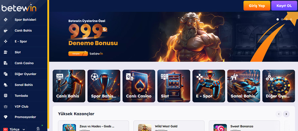 Betewin Bahis Sitesi